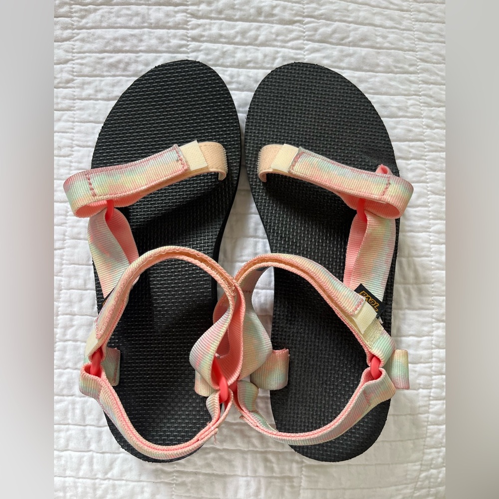 Teva Women's Sandals - Black and Pink